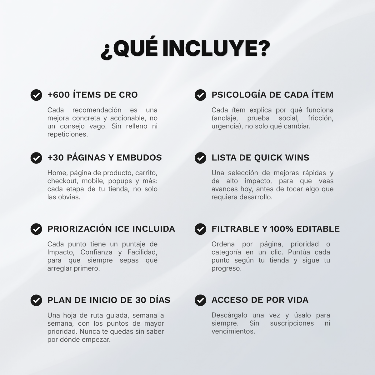 CRO Checklist